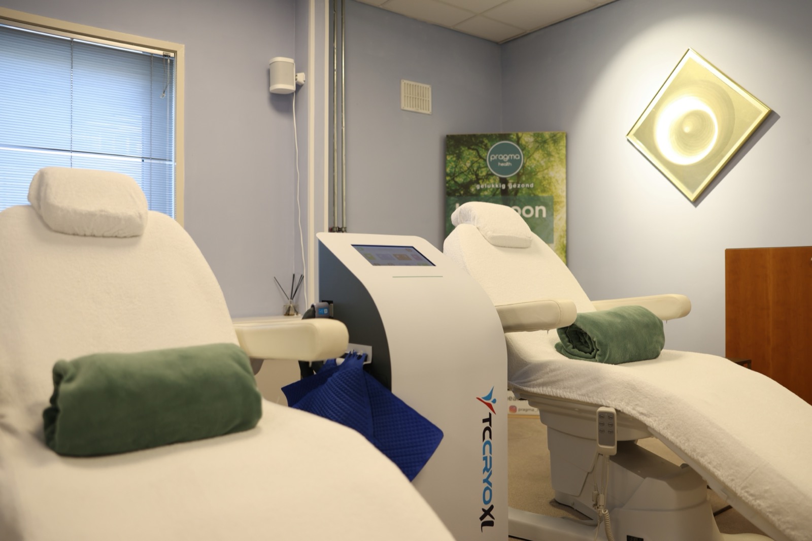De TC Cryo XL behandelruimte